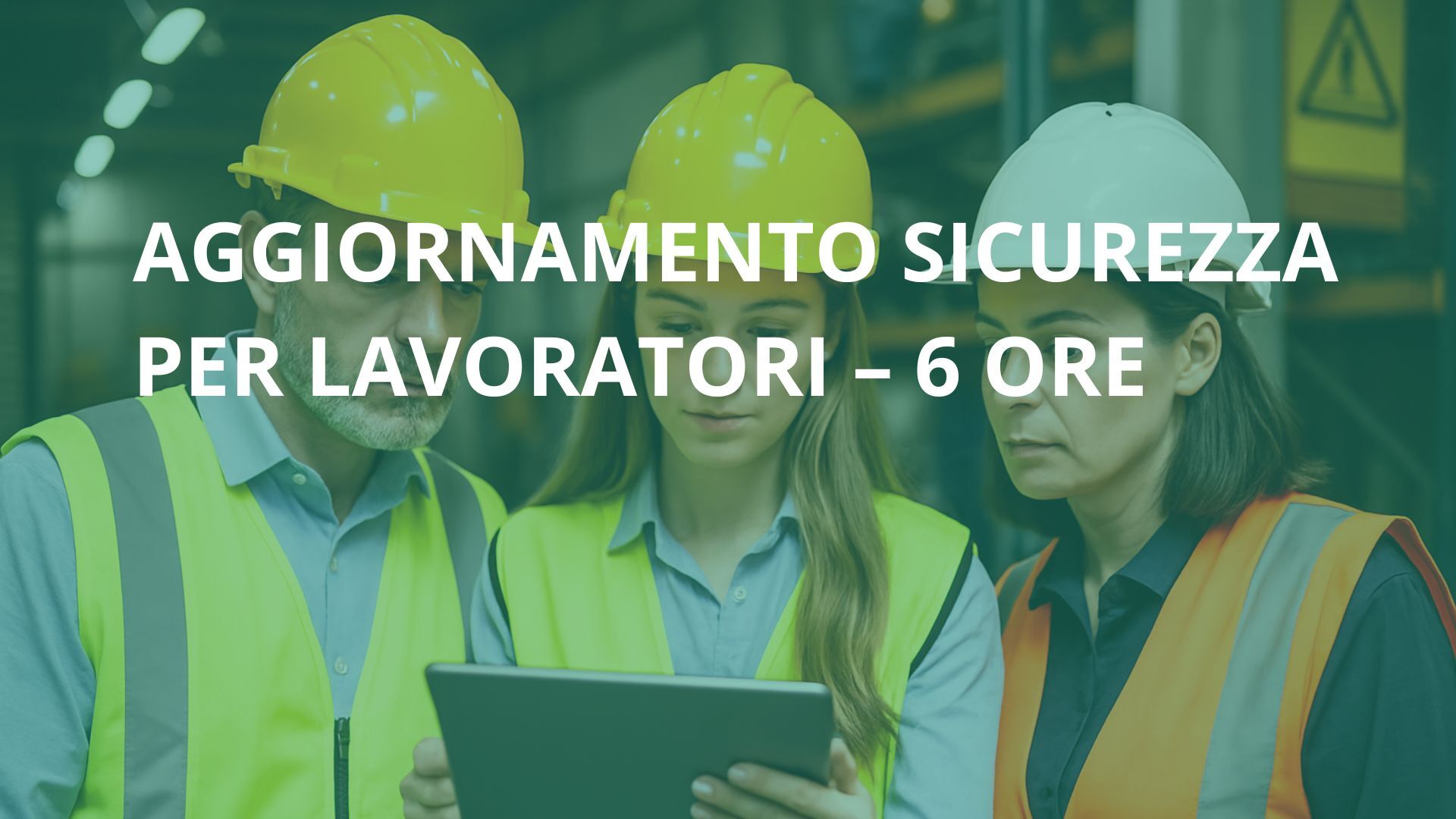 Corso Aggiornamento Sicurezza Lavoratori 6 ore online con attestato